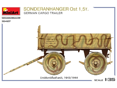 Sonderanhanger Ost 1.5t. German Cargo Trailer - image 13