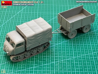 Sonderanhanger Ost 1.5t. German Cargo Trailer - image 15