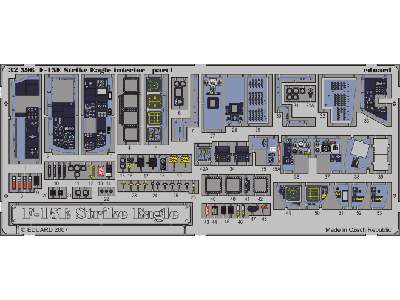 F-15E interior S. A. 1/32 - Tamiya - image 2