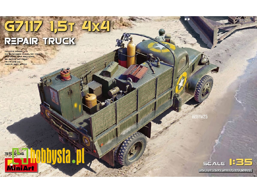 G7117 1.5t 4×4 Repair Truck - image 1 G7117 1.5t 4×4 Repair Truck - image 1