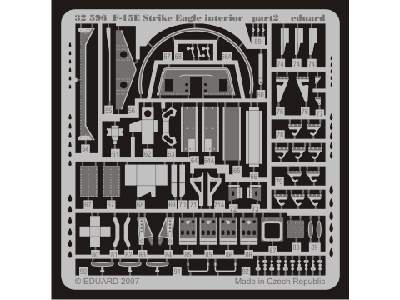 F-15E interior S. A. 1/32 - Tamiya - image 3