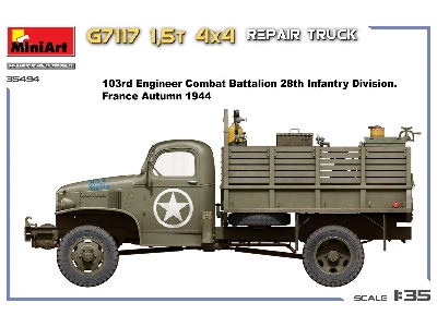G7117 1.5t 4×4 Repair Truck - image 13