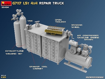 G7117 1.5t 4×4 Repair Truck - image 42