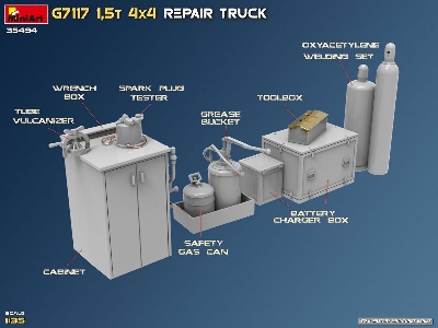 G7117 1.5t 4×4 Repair Truck - image 43