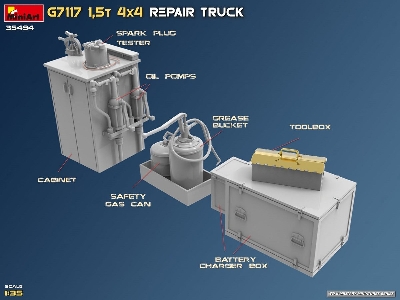 G7117 1.5t 4×4 Repair Truck - image 44