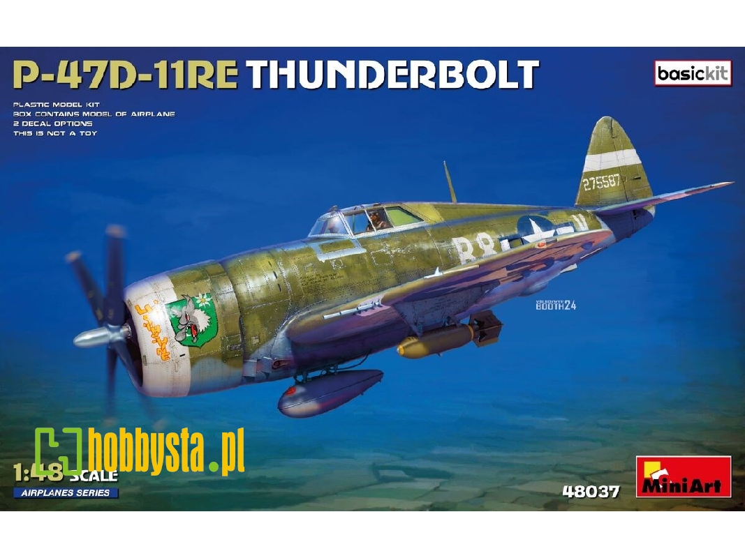 P-47d-11re Thunderbolt. Basic Kit - image 1
