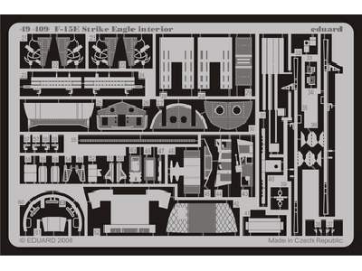 F-15E interior S. A. 1/48 - Academy Minicraft - image 1