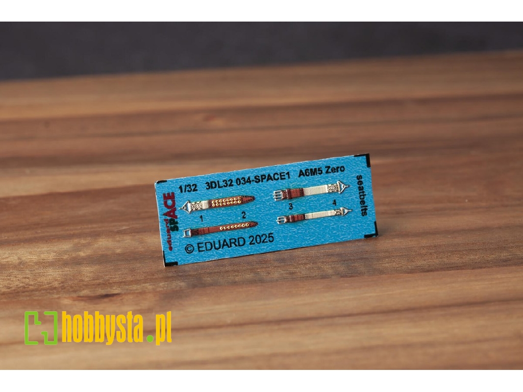 A6M5 Zero seatbelts SPACE 1/32 - TAMIYA - image 1 A6M5 Zero seatbelts SPACE 1/32 - TAMIYA - image 1