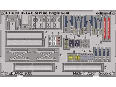 F-15E seat 1/48 - Academy Minicraft - image 1