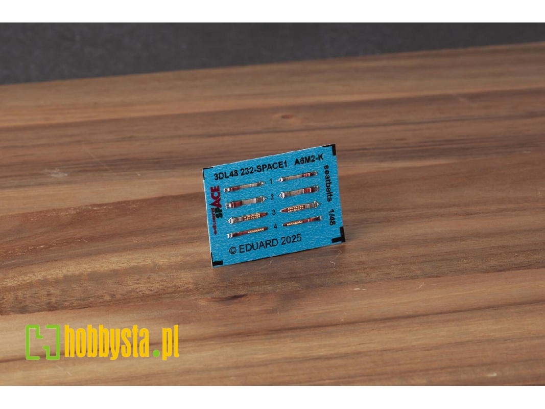 A6M2-K seatbelts SPACE 1/48 - EDUARD - image 1 A6M2-K seatbelts SPACE 1/48 - EDUARD - image 1
