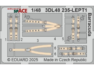 Barracuda SPACE 1/48 - TRUMPETER - image 3