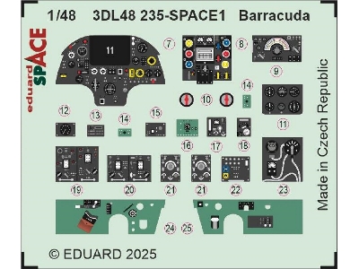 Barracuda SPACE 1/48 - TRUMPETER - image 4