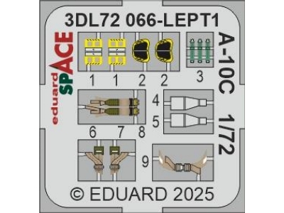 A-10C SPACE 1/72 - EDUARD - image 3