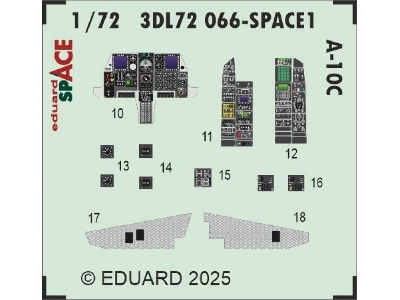 A-10C SPACE 1/72 - EDUARD - image 4