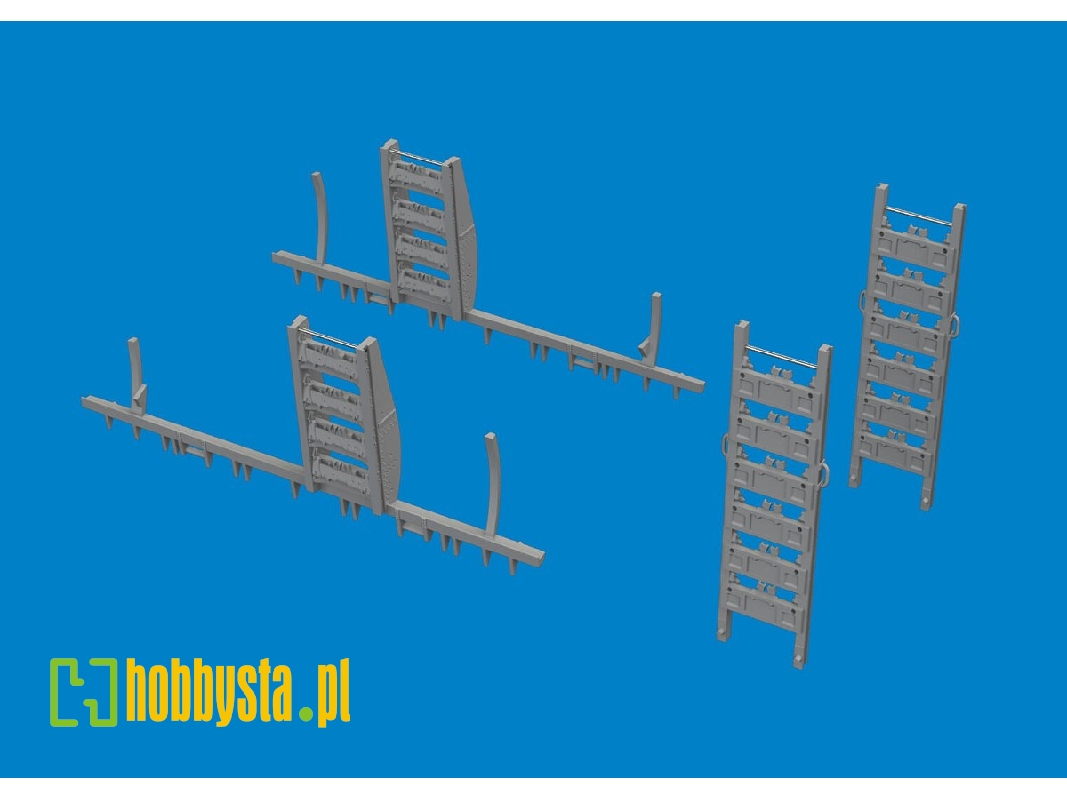 B-26B bomb racks PRINT 1/48 - ICM - image 1