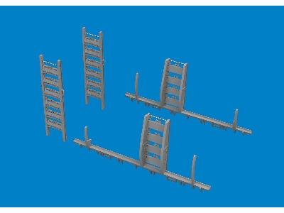 B-26B bomb racks PRINT 1/48 - ICM - image 2
