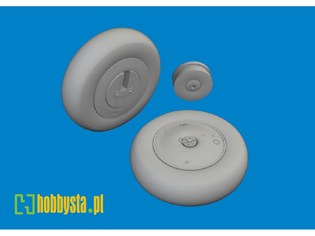 Lysander wheels 1/48 - AIRFIX - image 1 Lysander wheels 1/48 - AIRFIX - image 1