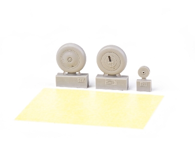 Lysander wheels 1/48 - AIRFIX - image 4