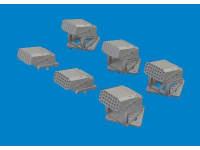 UH-60 flare dispensers PRINT 1/48 - ICM - image 1