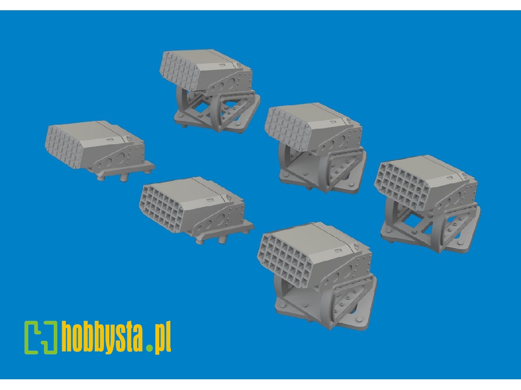 UH-60 flare dispensers PRINT 1/48 - ICM - image 1 UH-60 flare dispensers PRINT 1/48 - ICM - image 1