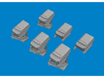 UH-60 flare dispensers PRINT 1/48 - ICM - image 2