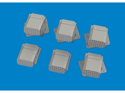 UH-60 flare dispensers PRINT 1/48 - ICM - image 3