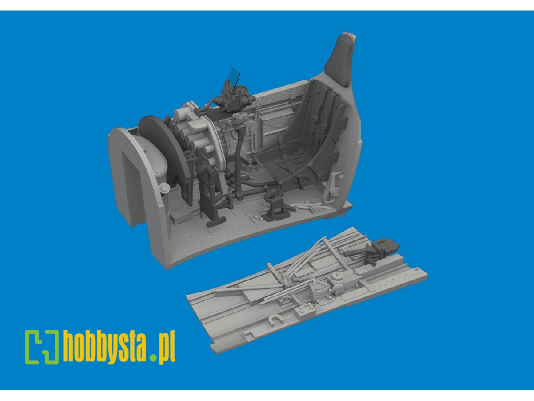 P-40E cockpit w/ late seat PRINT 1/48 - EDUARD - image 1 P-40E cockpit w/ late seat PRINT 1/48 - EDUARD - image 1