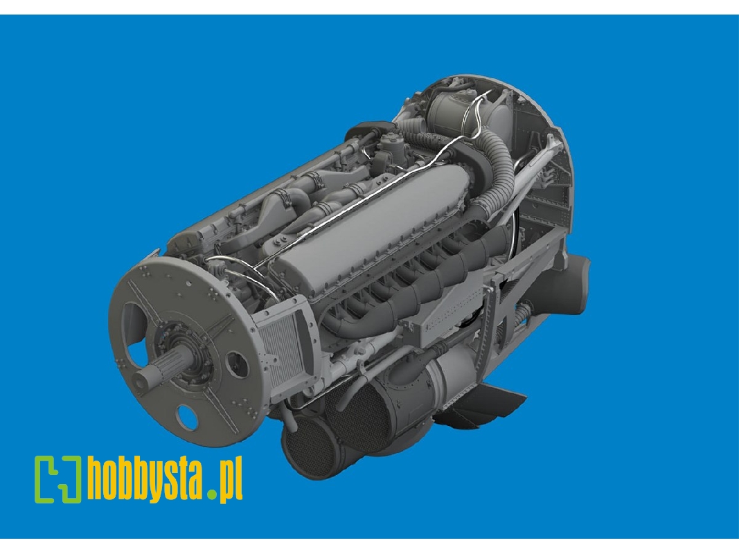 P-40N engine PRINT 1/48 - EDUARD - image 1 P-40N engine PRINT 1/48 - EDUARD - image 1