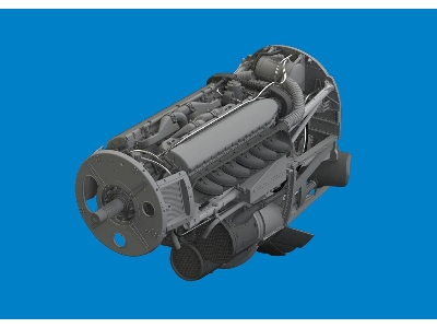 P-40N engine PRINT 1/48 - EDUARD - image 2