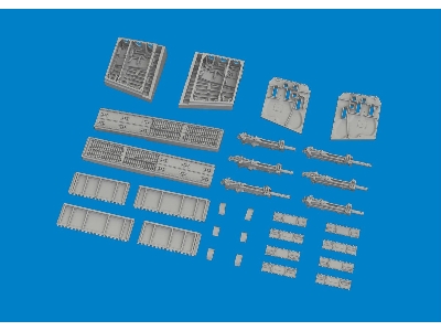 P-40N gun bays (6 guns) PRINT 1/48 - EDUARD - image 4