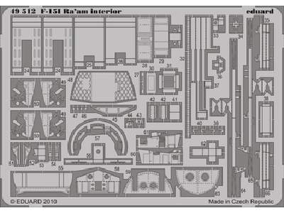 F-15I Ra&#039;aM interior S. A. 1/48 - Academy Minicraft - image 1
