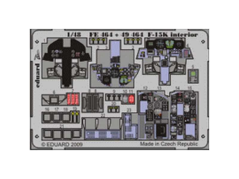 F-15K interior S. A. 1/48 - Academy Minicraft - image 1 F-15K interior S. A. 1/48 - Academy Minicraft - image 1