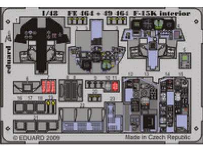 F-15K interior S. A. 1/48 - Academy Minicraft - image 2