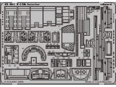 F-15K interior S. A. 1/48 - Academy Minicraft - image 3