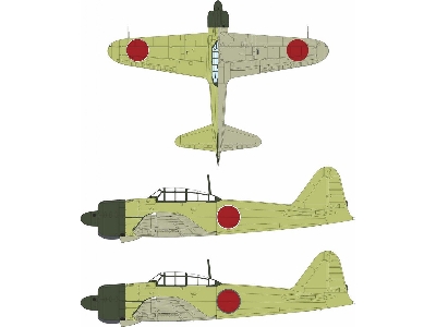 A6M5 Zero national marking 1/32 - TAMIYA - image 1