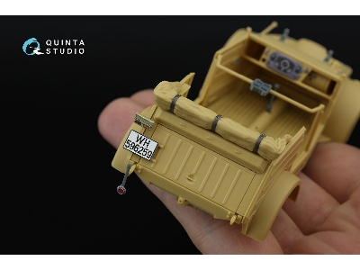 Kubelwagen Type 82 3d-printed & Coloured Interior On Decal Paper (Tamiya) (With 3d-printed Resin Parts) - image 4