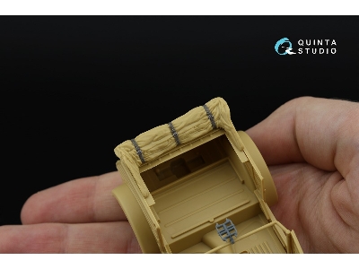 Kubelwagen Type 82 3d-printed & Coloured Interior On Decal Paper (Tamiya) (With 3d-printed Resin Parts) - image 5