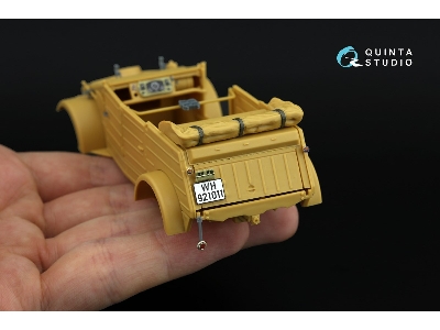 Kubelwagen Type 82 3d-printed & Coloured Interior On Decal Paper (Hero) (With 3d-printed Resin Parts) - image 5
