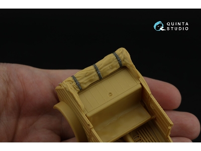 Kubelwagen Type 82 3d-printed & Coloured Interior On Decal Paper (Hero) (With 3d-printed Resin Parts) - image 6