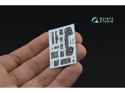 Lynx Ah-7 3d-printed & Coloured Interior On Decal Paper (Airfix) (With 3d-printed Resin Parts) - image 9