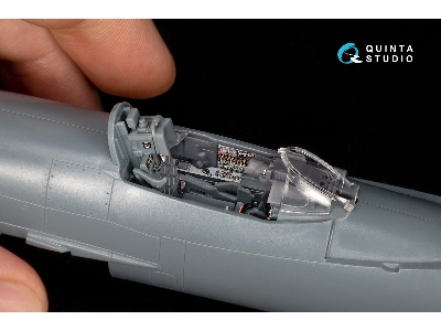 Mig-21pf 3d-printed & Coloured Interior On Decal Paper (Eduard) (With 3d-printed Resin Parts) - image 3