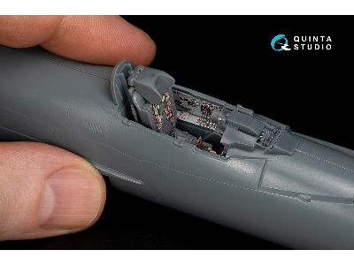Mig-21r (Grey Cockpit Panels) 3d-printed & Coloured Interior On Decal Paper (Eduard) (With 3d-printed Resin Parts) - image 16