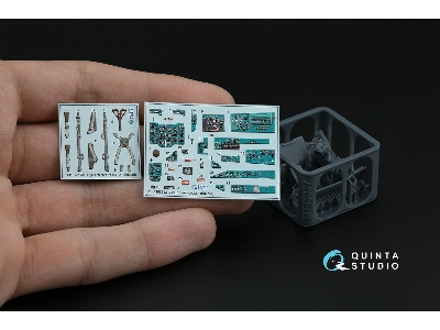 Mig-21r (Green Cockpit Panels) 3d-printed & Coloured Interior On Decal Paper (Eduard) (With 3d-printed Resin Parts) - image 2
