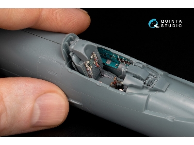 Mig-21r (Green Cockpit Panels) 3d-printed & Coloured Interior On Decal Paper (Eduard) (With 3d-printed Resin Parts) - image 5