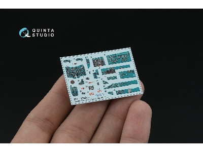 Mig-21r (Green Cockpit Panels) 3d-printed & Coloured Interior On Decal Paper (Eduard) (With 3d-printed Resin Parts) - image 10