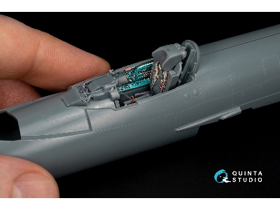 Mig-21r (Green Cockpit Panels) 3d-printed & Coloured Interior On Decal Paper (Eduard) (With 3d-printed Resin Parts) - image 16