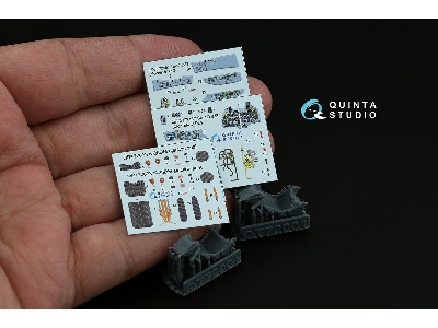 Su-17um3 3d-printed & Coloured Interior On Decal Paper (Modelsvit) (With 3d-printed Resin Part) - image 2