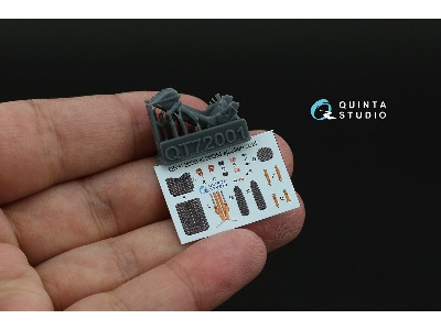 Su-17um3 3d-printed & Coloured Interior On Decal Paper (Modelsvit) (With 3d-printed Resin Part) - image 6