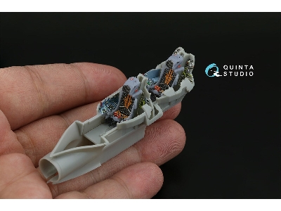 Su-17um3 3d-printed & Coloured Interior On Decal Paper (Modelsvit) (With 3d-printed Resin Part) - image 12