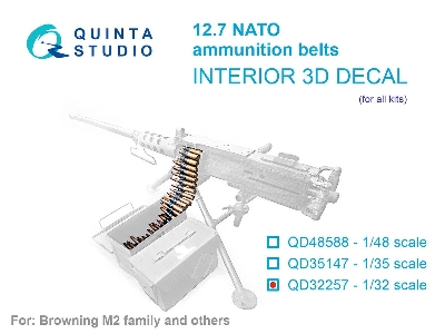 Nato 12.7 Ammunition Belts (All Kits) - image 1
